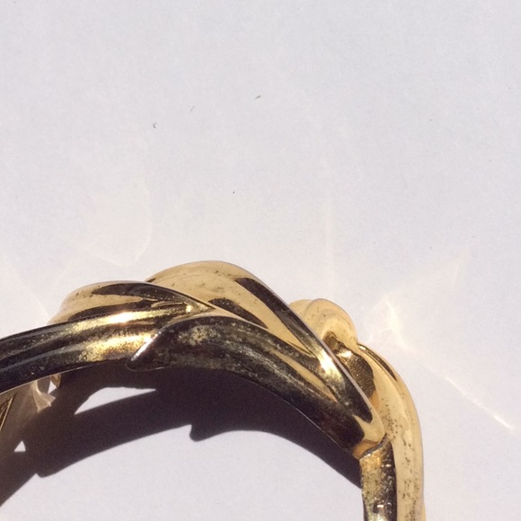 Fashion Jewelry | Hinged Goldtone Bracelet - Picture 7 of 7